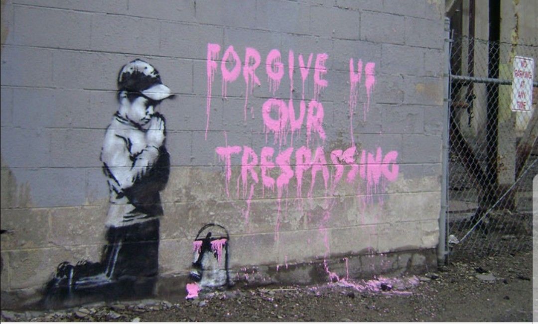 Banksy (b 1974-)'Forgive Us Our Trespassing', Original double-sided poster and Don't Panic pack 2... - Image 13 of 13