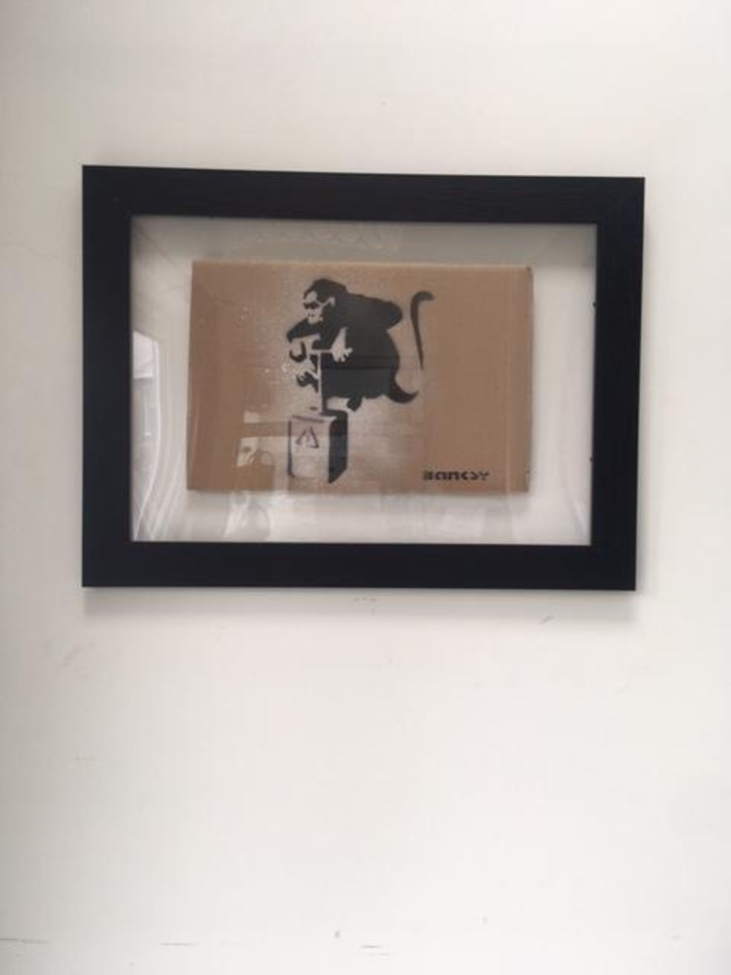 Six WSM Banksy Dismaland Bemusement Park Souvenirs including found Banksy ‘free art’ 2015 - Image 15 of 16