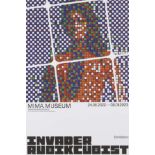 Invader (b. 1969) From (Rubikcubist) Series, Miss Mademoiselle Francoise, Invader, 2021
