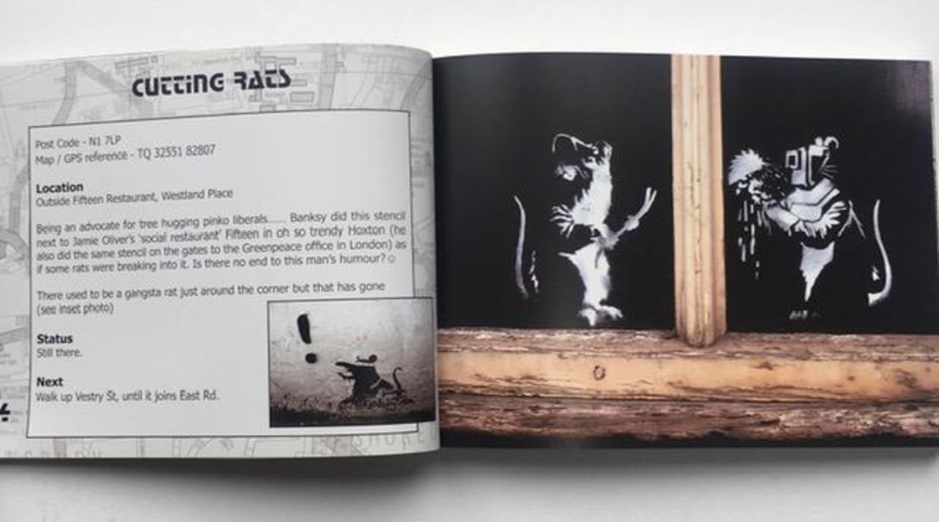 BANKSY (b.1974) ‘Martin Bulls ‘Banksy Locations & Tours’, with Postcodes, Volume 1, 2nd Ed, 2010 - Image 13 of 17