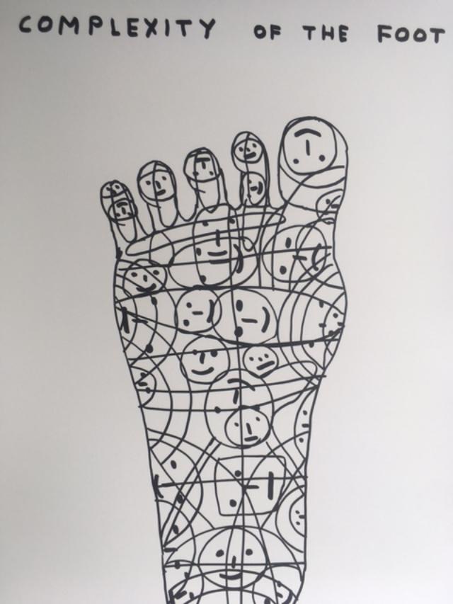 David Shrigley OBE (b 1968)‘Complexity of The Foot’ Offset Lithograph, Ltd Edition of 350, COA, 2... - Image 6 of 11