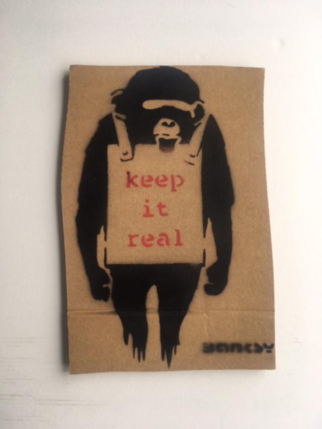 Banksy (1974) Six Dismaland Bemusement Park Souvenirs incl 'Keep it Real' found Banksy free art 2... - Bild 6 aus 27