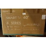 Hisense 4 Series 40"" Smart TV. RRP £200 - GRADE U