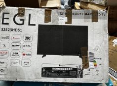 EGL 32"" Full HD Smart LED TV. RRP £200 - GRADE U