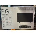 EGL 32"" Full HD Smart LED TV. RRP £200 - GRADE U