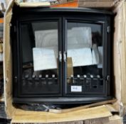Double door fireplace electric. RRP £200 - GRADE U