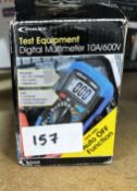 Philex Test Equipment Digital Multimeter 10A/600V . RRP £20 - GRADE U