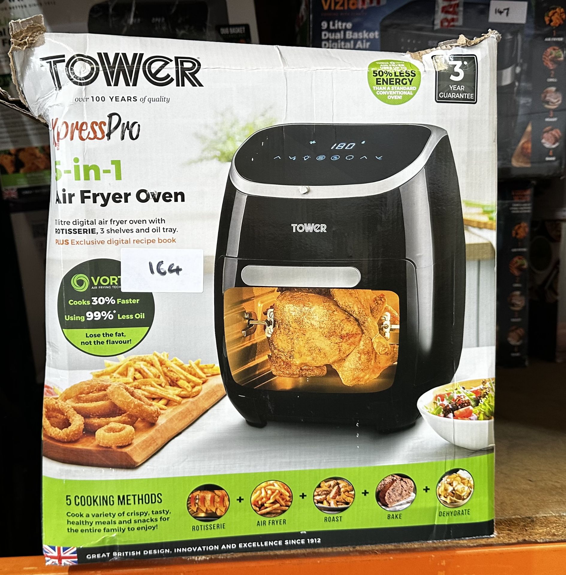 Tower Xpress Pro Air fryer oven. RRP £100 - GRADE U