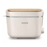 Philips Conscious Collection 2 Slice Toaster, Cream RRP £50