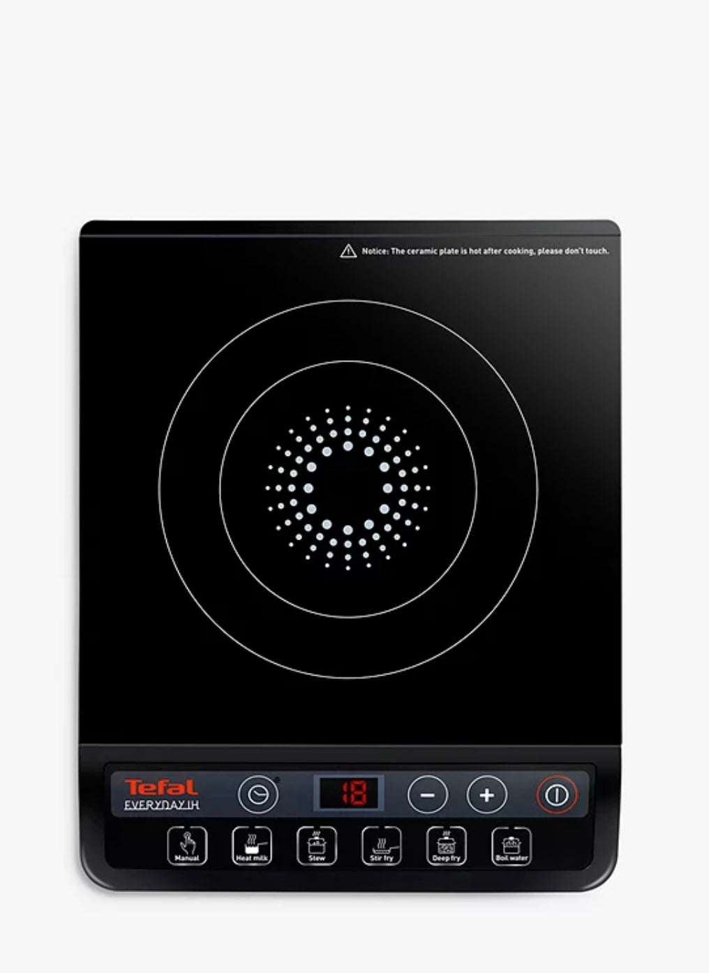 Tefal IH201840 Everyday Portable Induction Hob, Black RRP £84.99