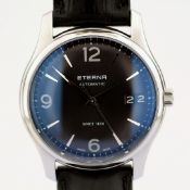 Eterna / Vaughan Automatic Big Date - Gentlemen's Steel Wristwatch