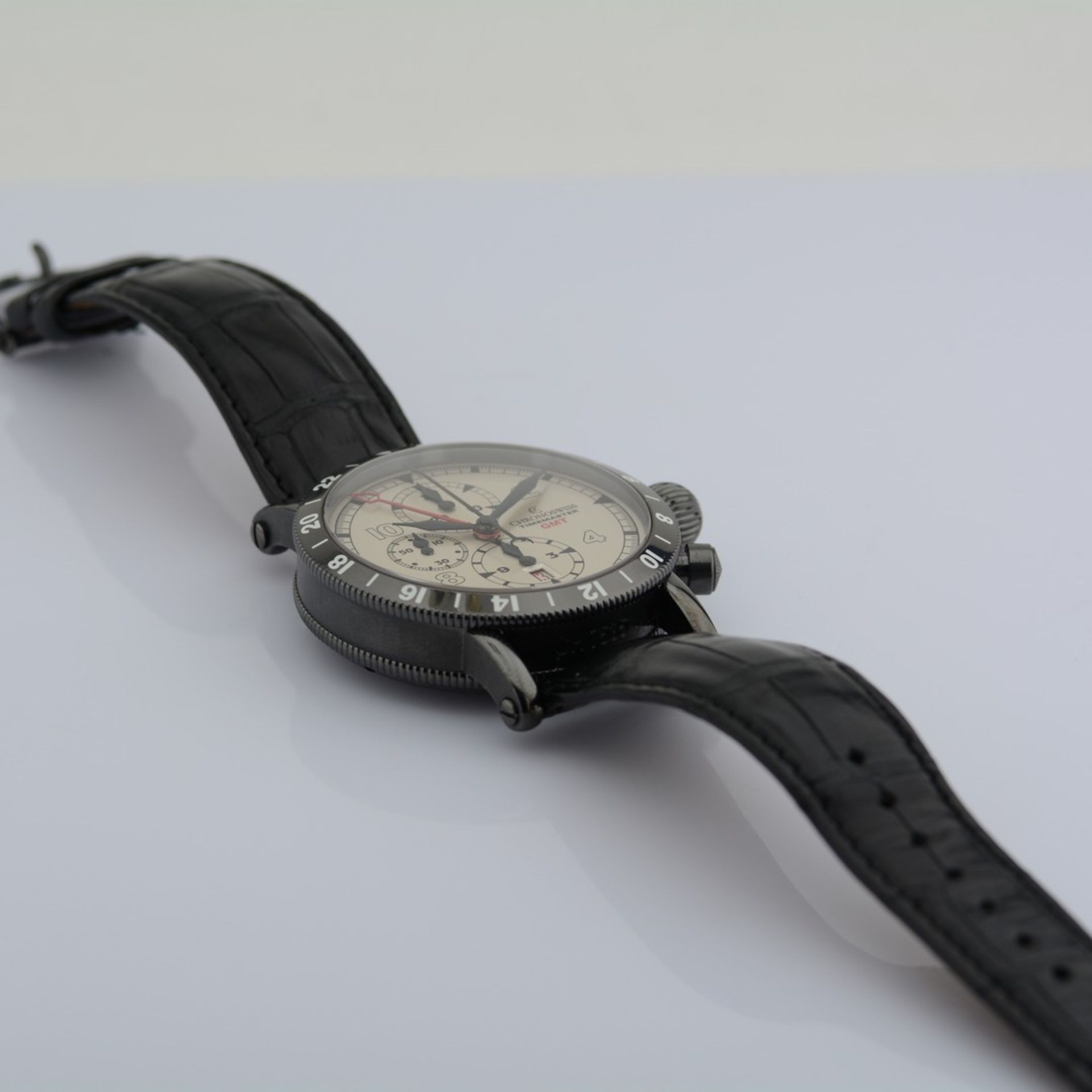 Chronoswiss / Timemaster GMT - Gentlemen's Steel Wristwatch - Image 10 of 12