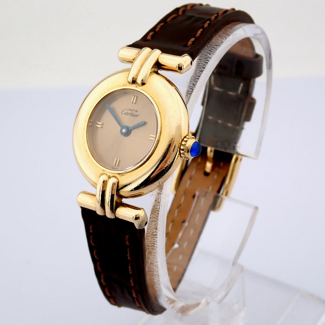 Cartier / Vermeil - Lady's Silver Wristwatch - Image 8 of 12