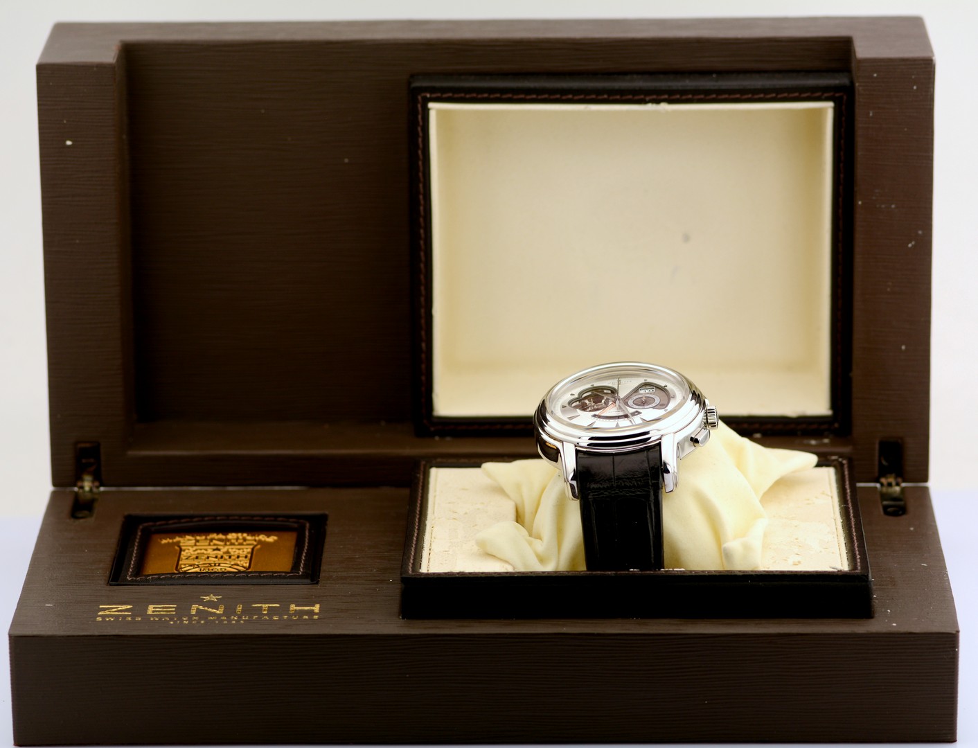 Zenith / Chronomaster XXT Open Grande Date - Gentlemen's Steel Wristwatch - Image 2 of 12