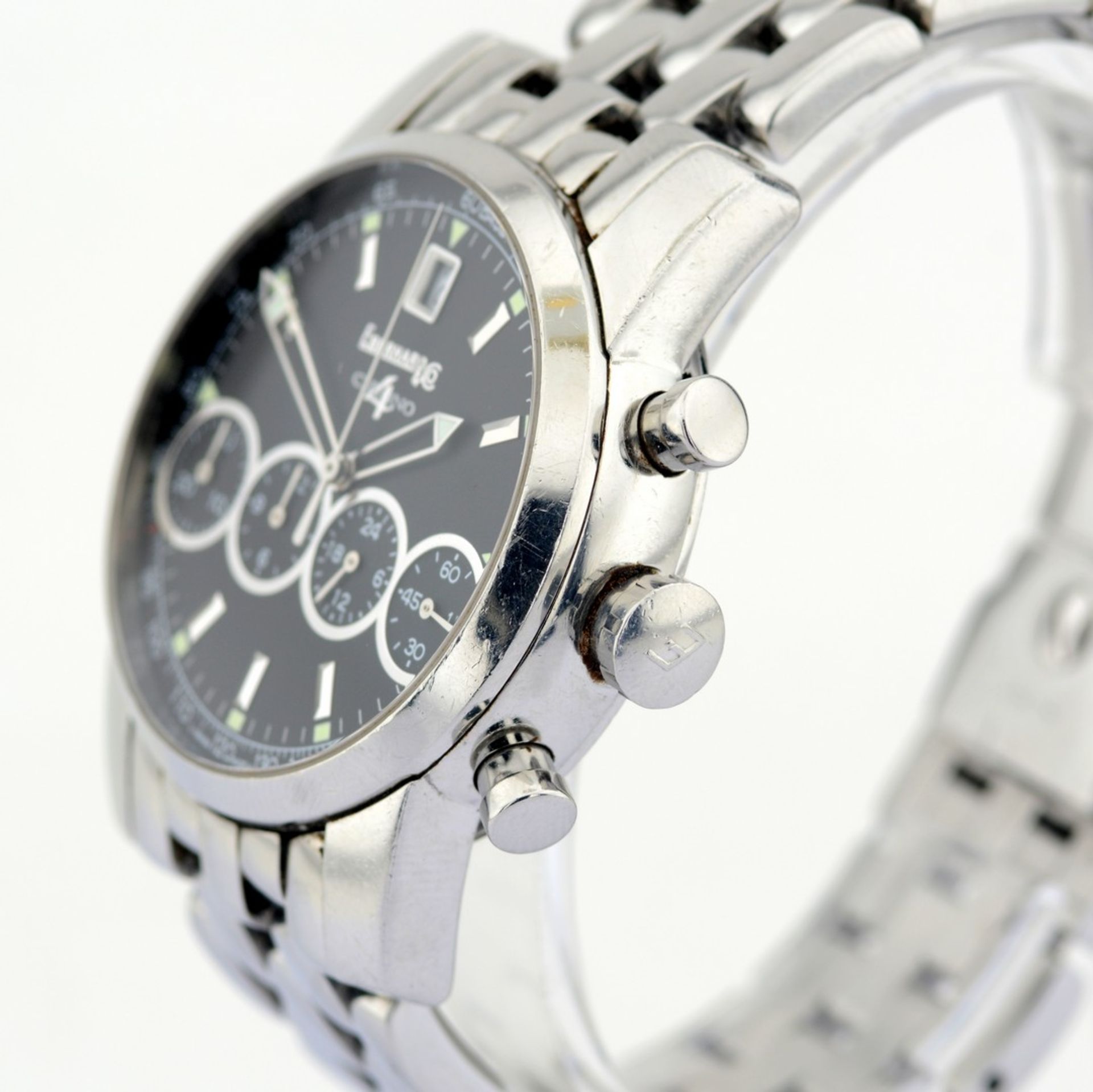 Eberhard & Co. / Chrono 4 Chronograph Automatic -Date - Gentlemen's Steel Wristwatch - Image 5 of 8