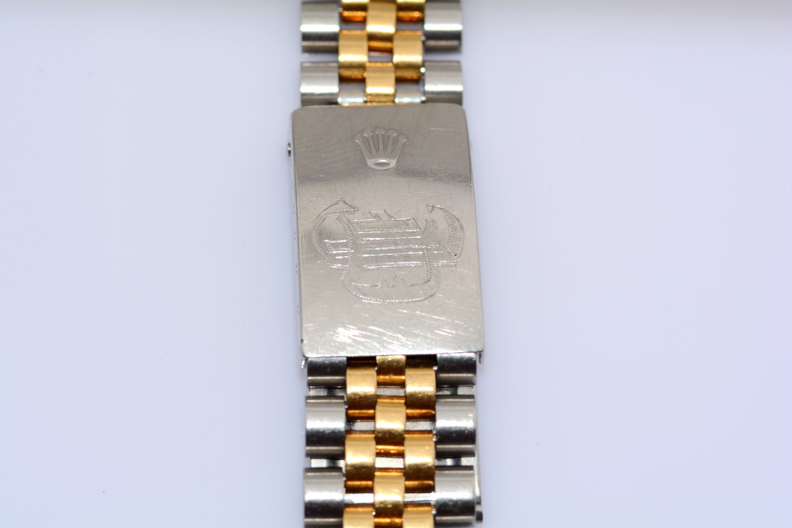 Rolex / Datejust 16233 Champagne Dial 36 mm 10P Diamond 1991 Jubilee Bracelet - Gentlemen's Gold... - Image 14 of 14
