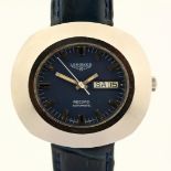 Longines / Record - Automatic - Day/Date - Gentlemen's Steel Wristwatch