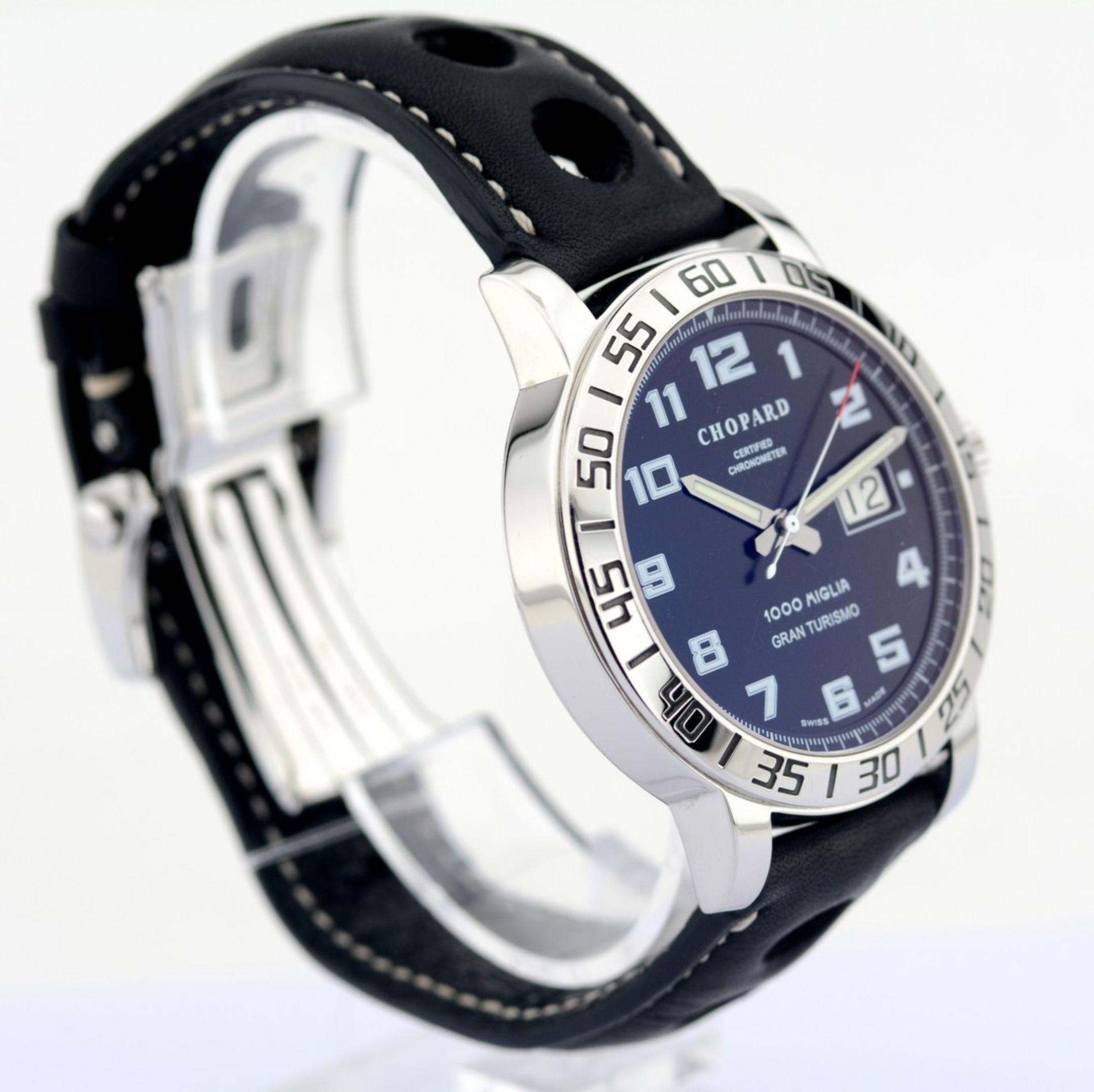 Chopard / 1000 Miglia Grand Turismo Prototype - Gentlemen's Steel Wristwatch - Image 5 of 8