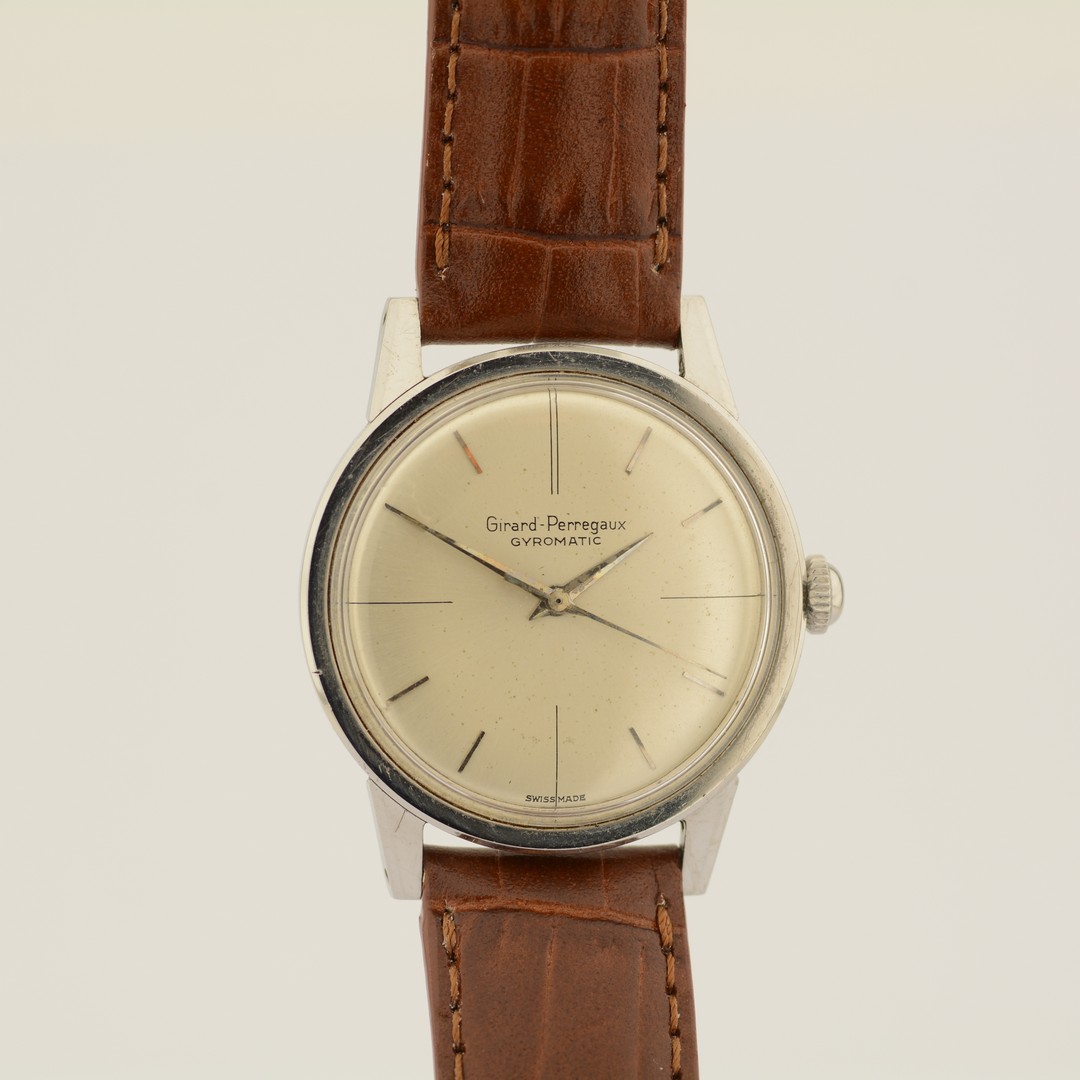 Girard-Perregaux / Vintage - Gentlemen's Steel Wristwatch - Bild 3 aus 7