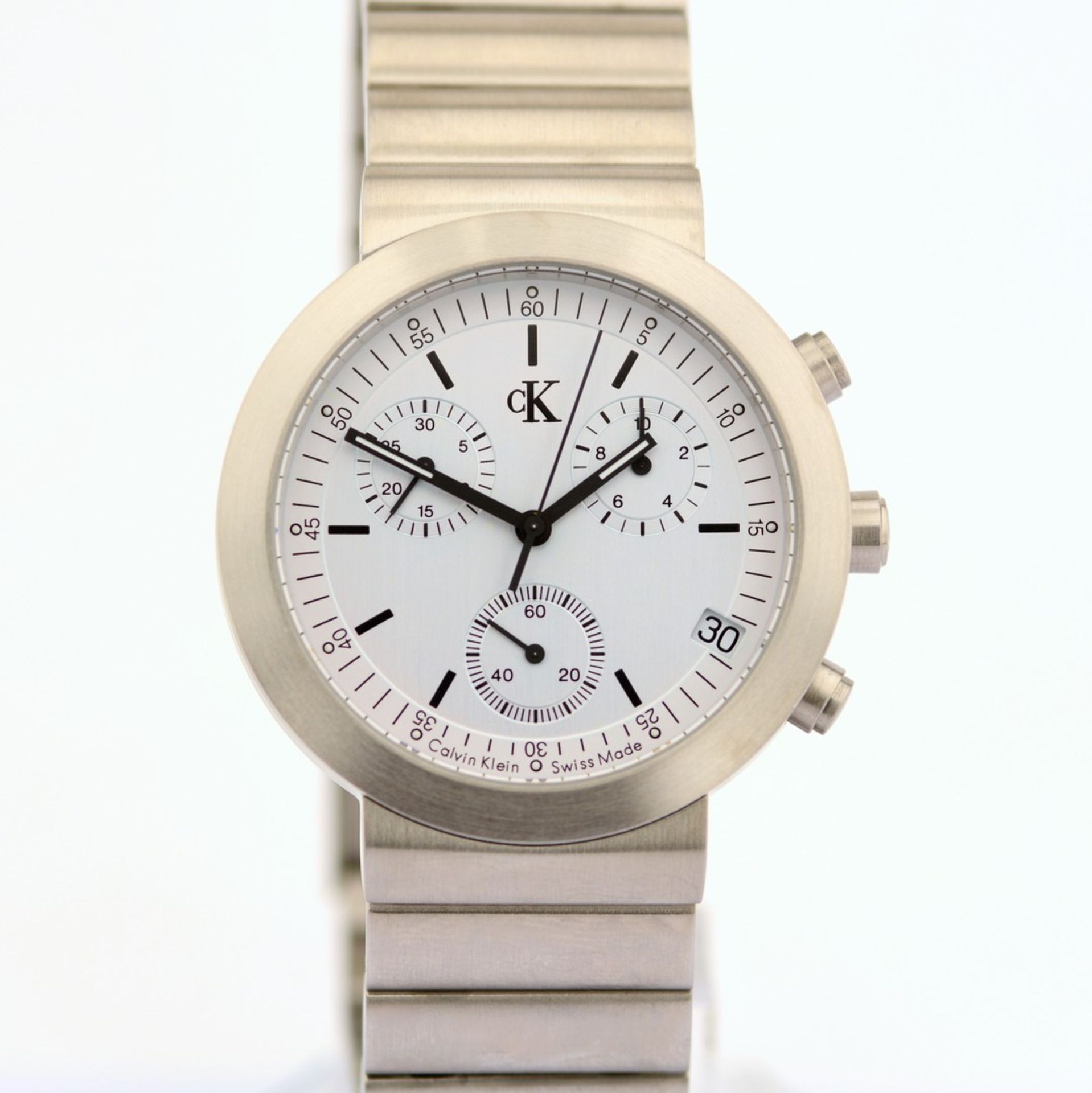Calvin Klein / Chronograph - Gentlemen's Steel Wristwatch - Image 2 of 8