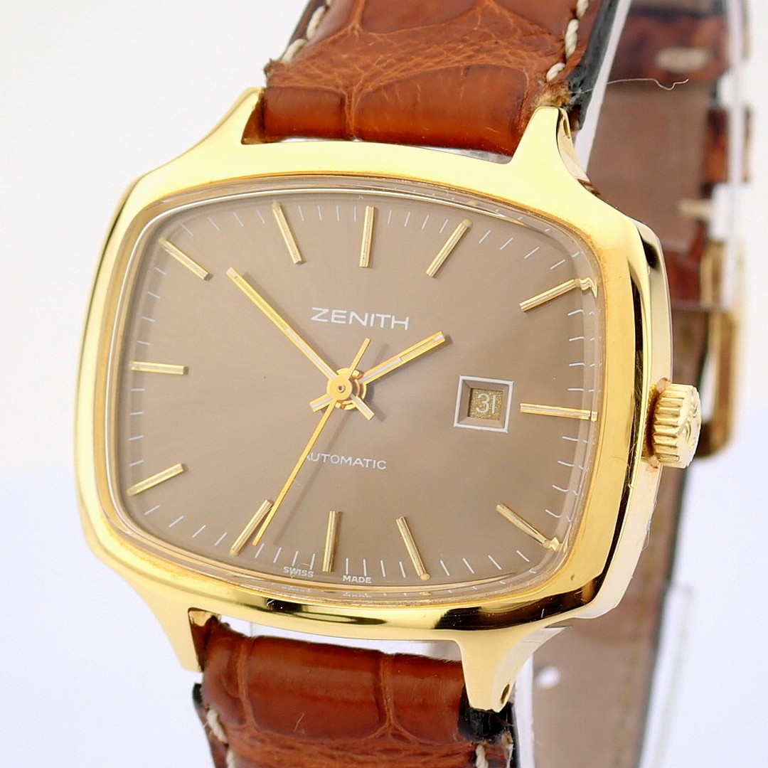 Zenith / Unworn - Lady's Yellow Gold Wristwatch - Bild 2 aus 10