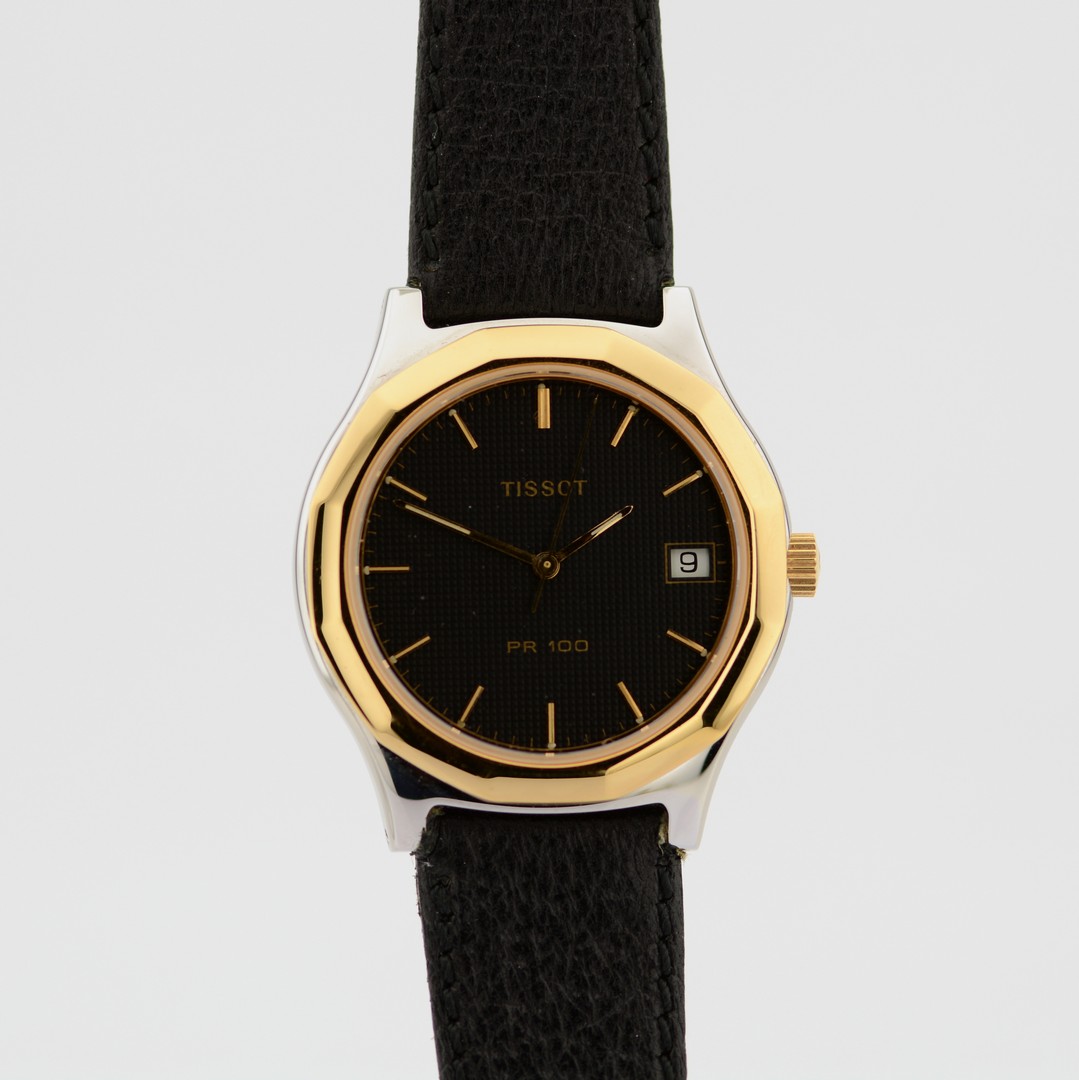 Tissot / PR100 - P 385/K Date - (Unworn) Gentlemen's Steel Wrist Watch - Image 4 of 10