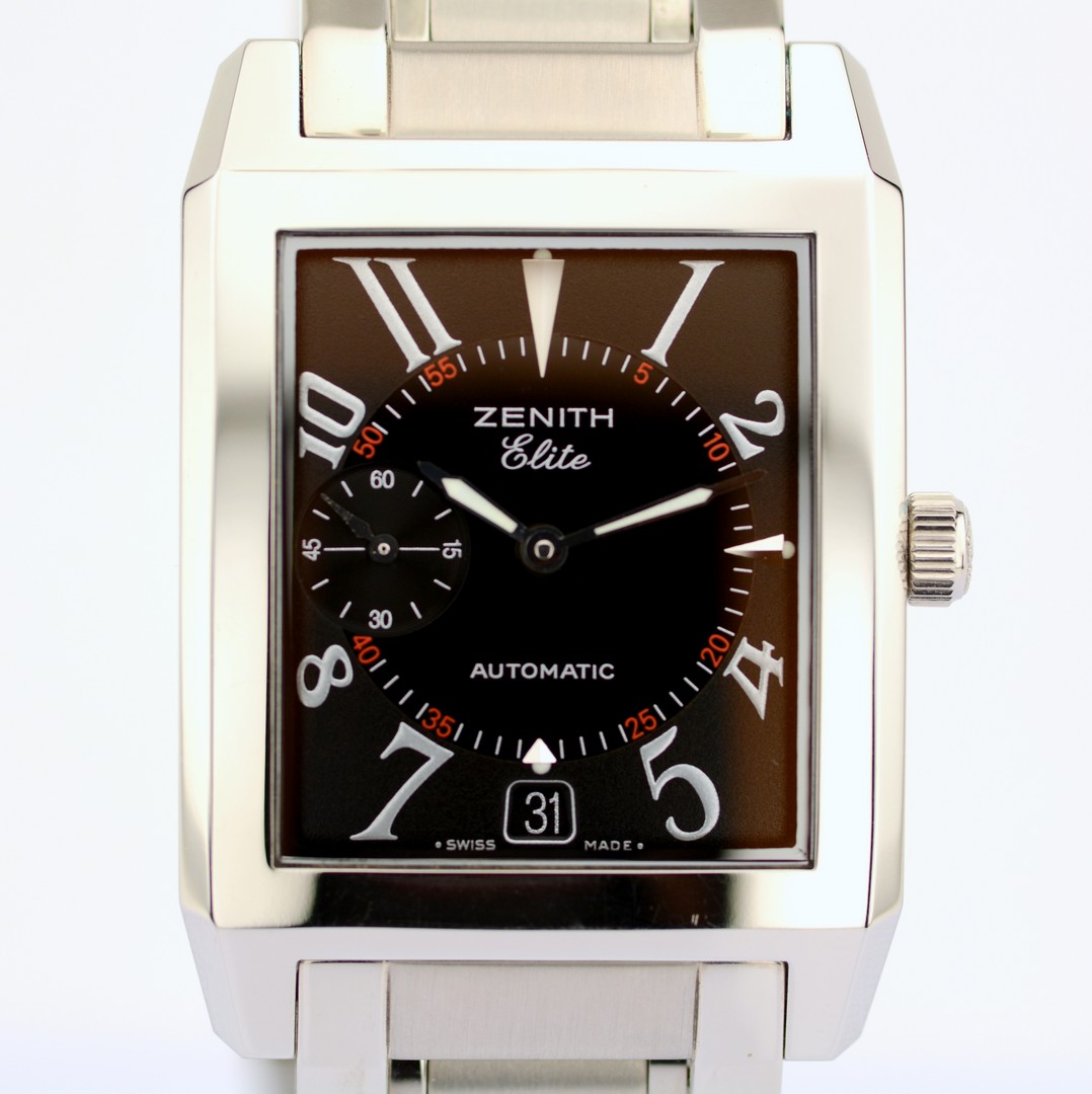 Zenith / Elite Port Royal V - Gentlemen's Steel Wristwatch