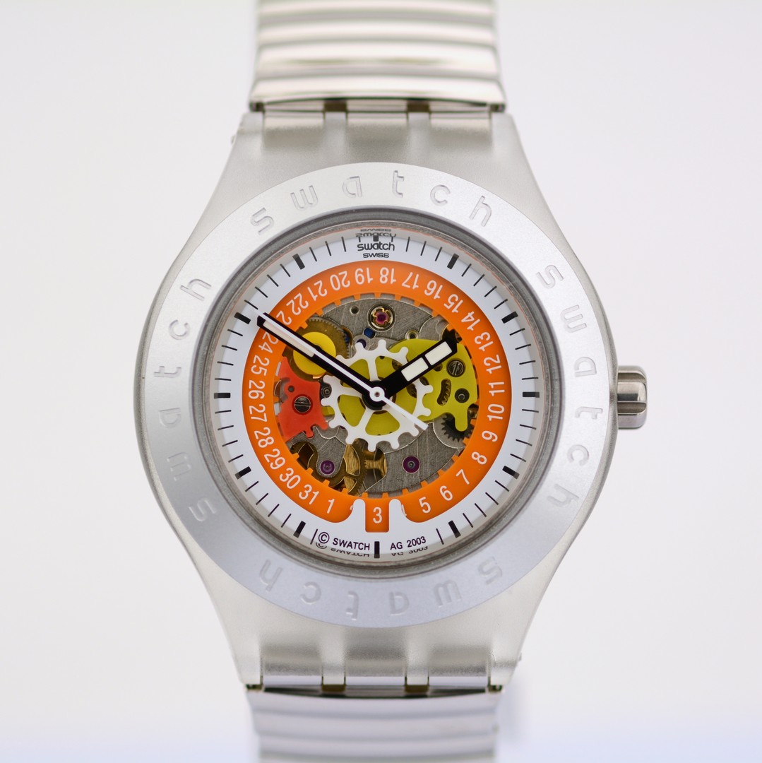 Swatch / Diaphane Irony Automatic - (Unworn) Unisex Steel Wrist Watch - Image 2 of 7
