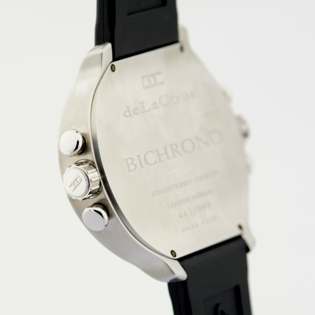 DeLaCour / Bichrono - Limited Edition - Unworn - Gentlemen's Steel Wristwatch - Image 5 of 10