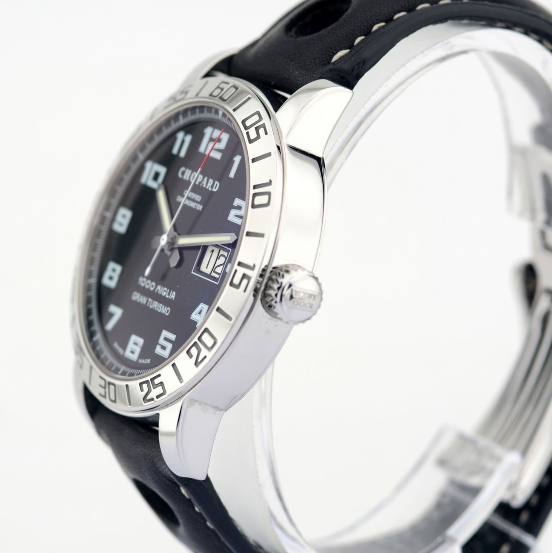 Chopard / 1000 Miglia Grand Turismo Prototype - Gentlemen's Steel Wristwatch - Image 4 of 8