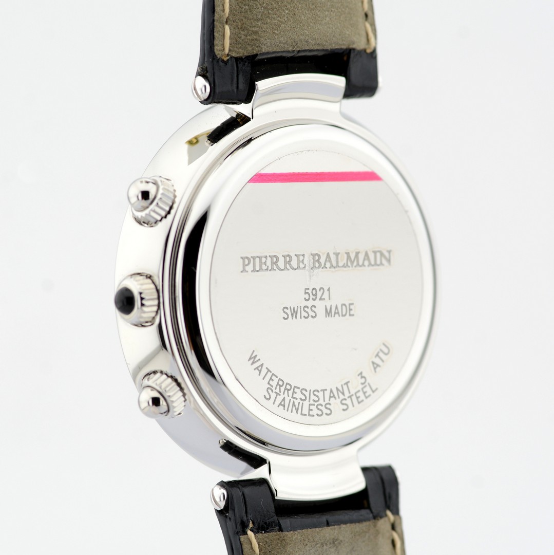 Pierre Balmain / Swiss Chronograph Date - Gentlemen's Steel Wristwatch - Image 6 of 10