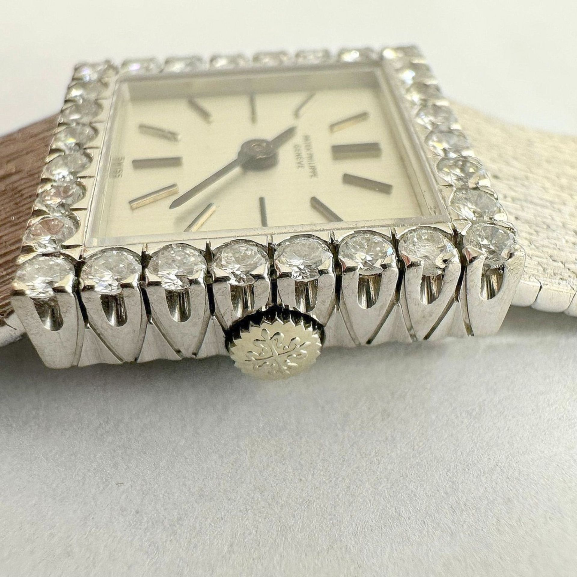 Patek Philippe / Cocktail Vintage 18K White Gold - Lady's White Gold Wristwatch - Image 4 of 14