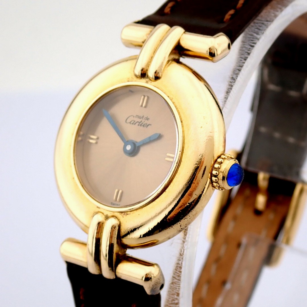 Cartier / Vermeil - Lady's Silver Wristwatch - Image 7 of 12