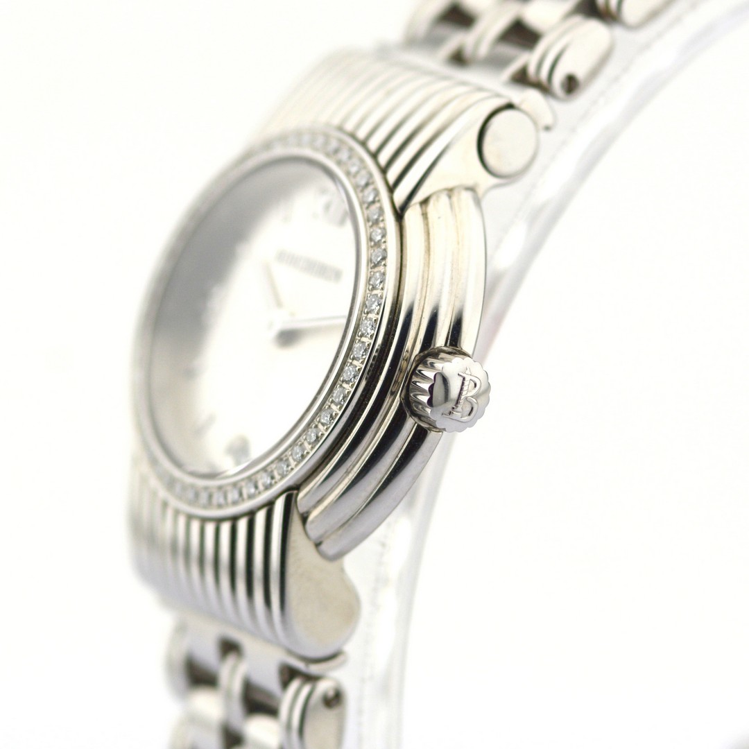 Boucheron / AG 251450 Diamond Case - Lady's Steel Wristwatch - Image 6 of 10