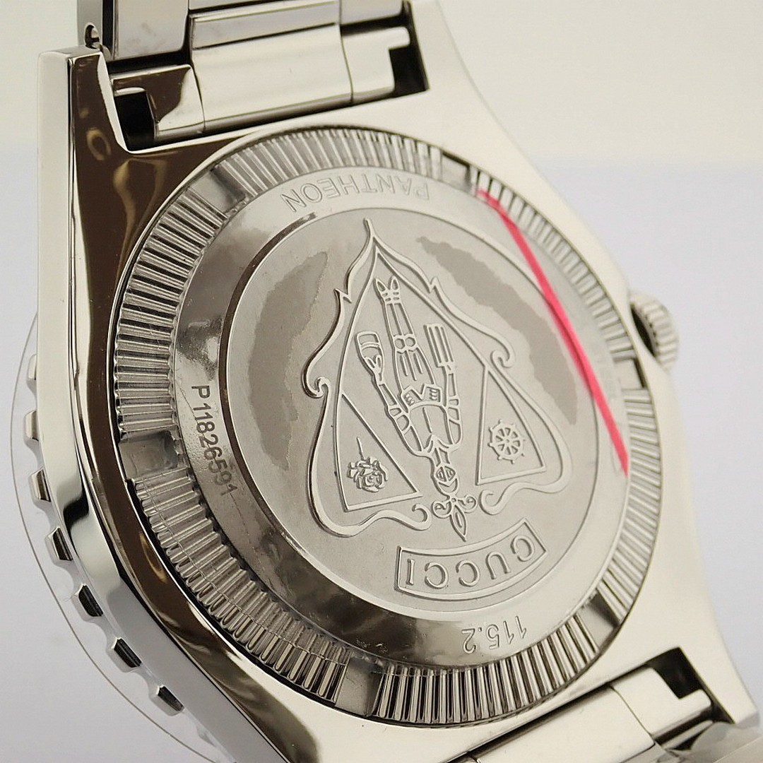 Gucci / Pantheon 115.2 (Brand New) - Gentlemen's Steel Wristwatch - Image 9 of 10