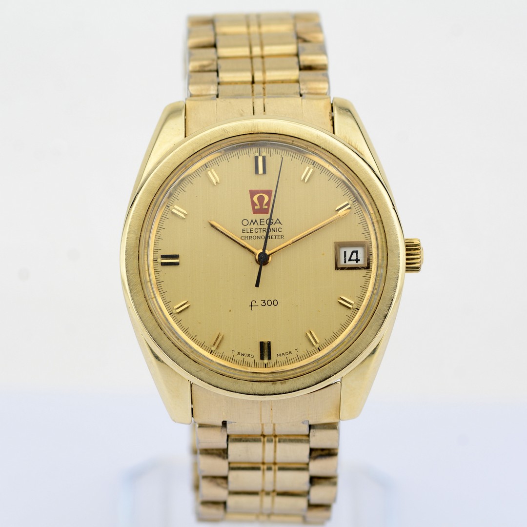 Omega / Chronometer Electronic f300Hz Date 36 mm - Gentlemen's Steel Wristwatch - Image 7 of 7