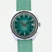 Orano / 17 Jewels Incabloc Automatic -Date - (Unworn) Leather / Gentlemen's