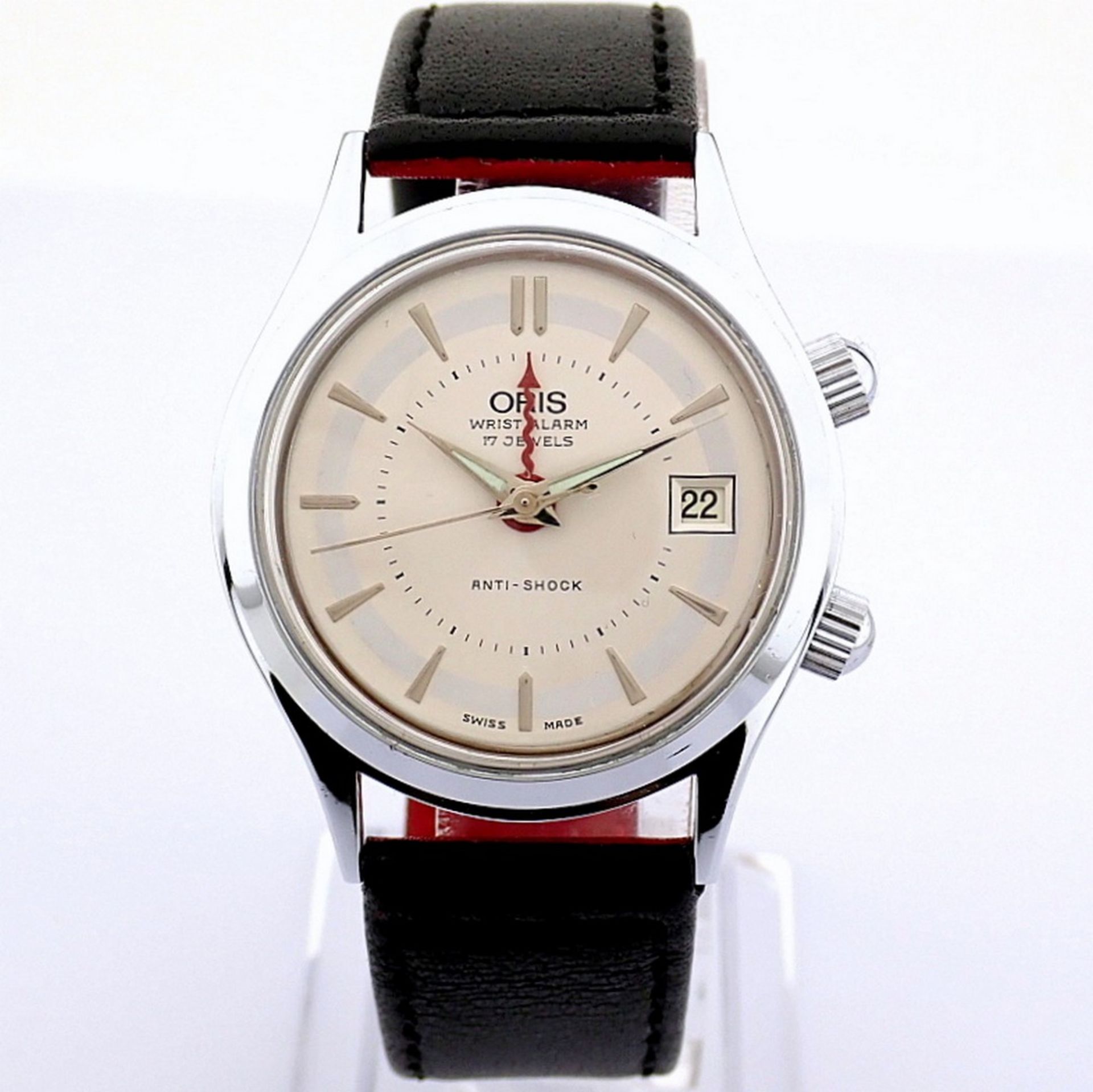 Oris / Wirstalarm 17 Jewels Anti-Shock - Gentlemen's Steel Wristwatch - Image 10 of 10