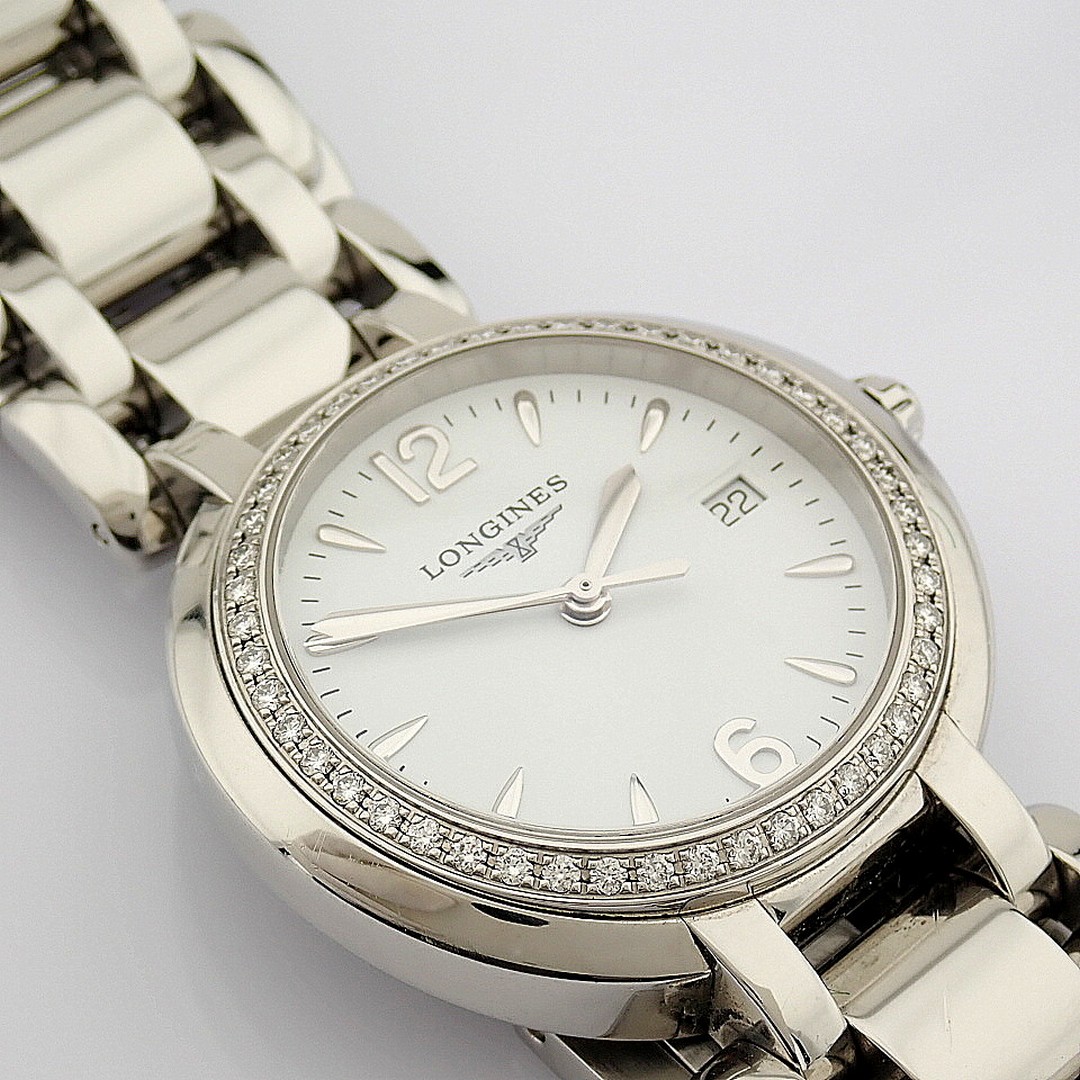 Longines / Primaluna Diamonds - Lady's Steel Wristwatch - Image 13 of 17
