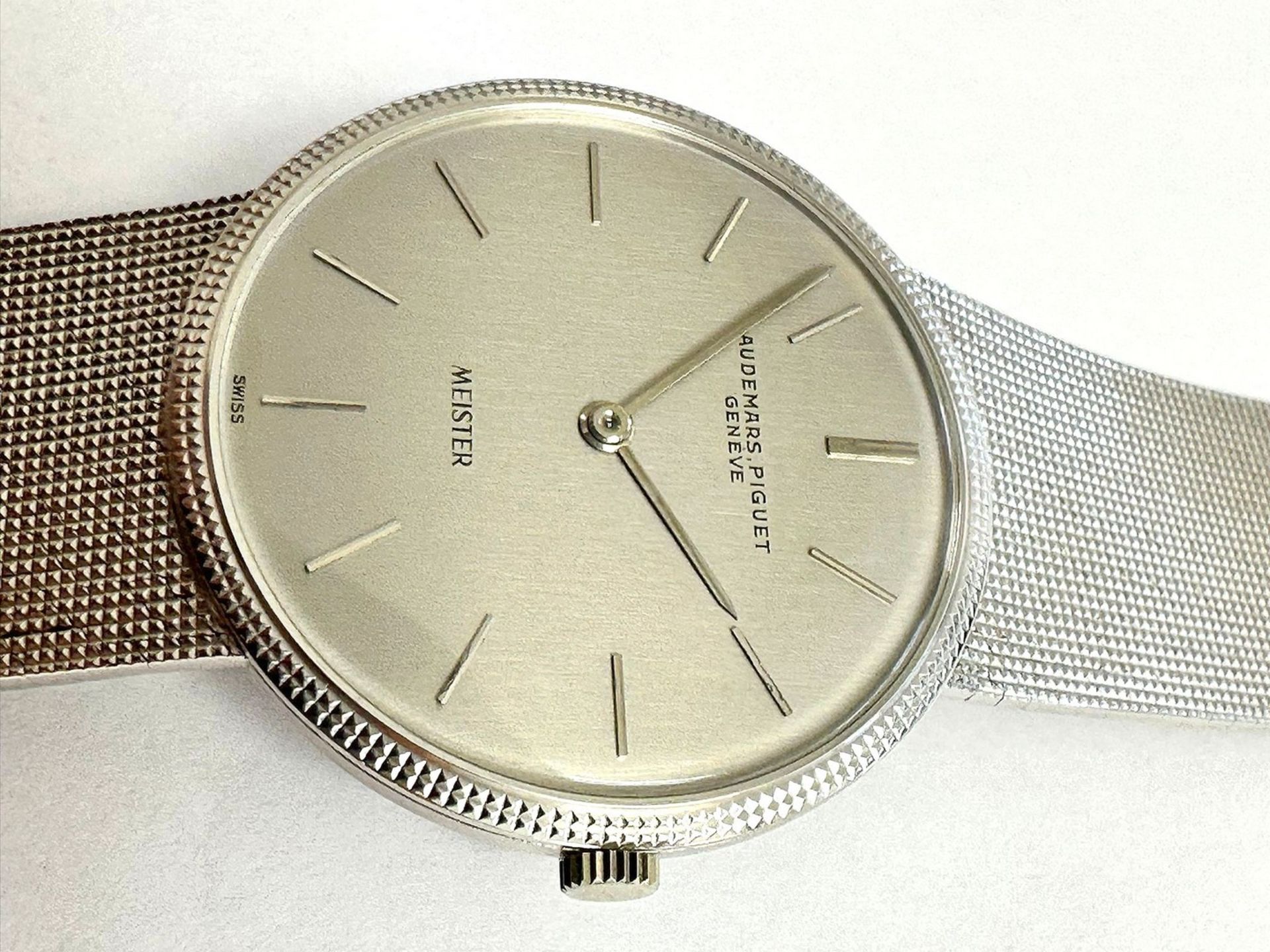 Audemars Piguet / Meister - Rare - Gentlemen's White Gold Wristwatch - Image 12 of 13