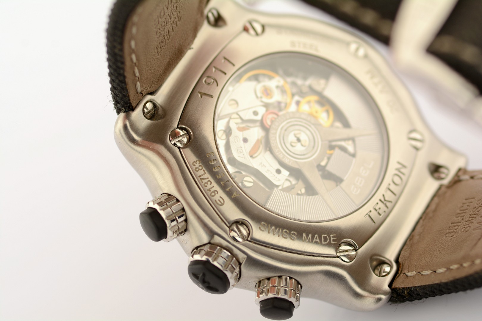 Ebel / 1911 Tekton - Chronograph - Automatic - Date E9137L83 - Gentlemen's Steel Wristwatch - Image 2 of 10