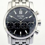 Eberhard & Co. / Chrono 4 Chronograph Automatic -Date - Gentlemen's Steel Wristwatch