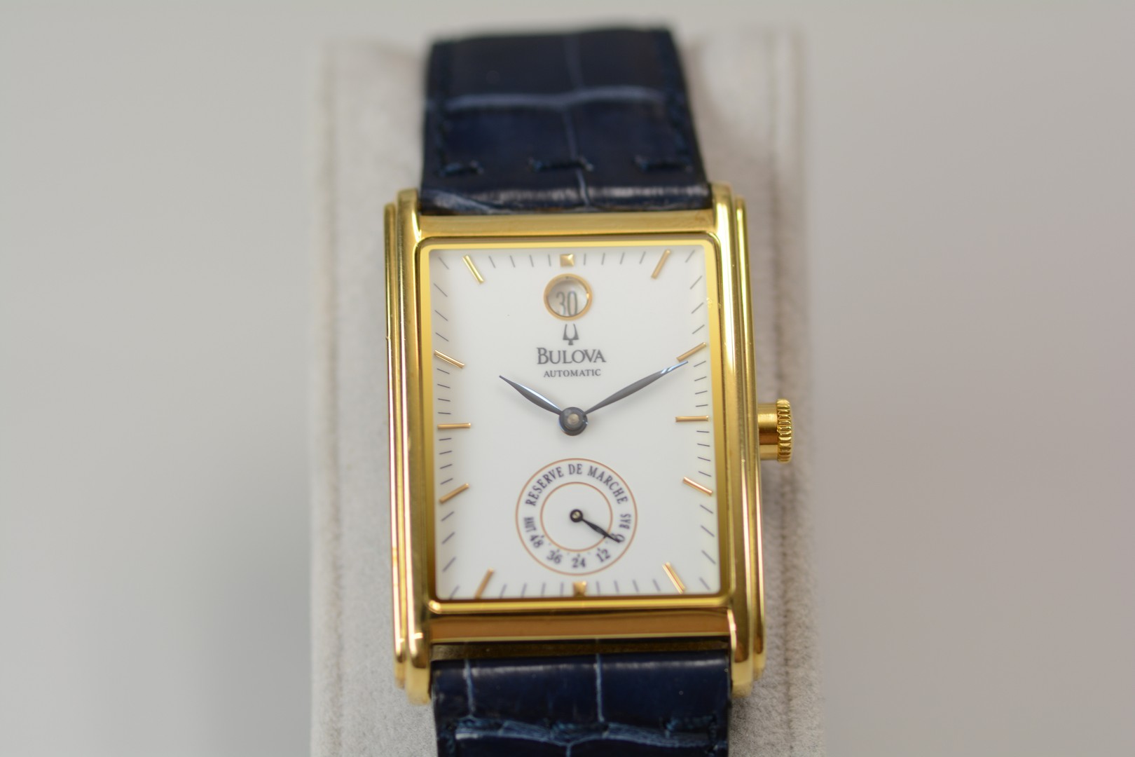 Bulova / 773001 - Gentlemen's Yellow Gold Wristwatch - Bild 7 aus 8
