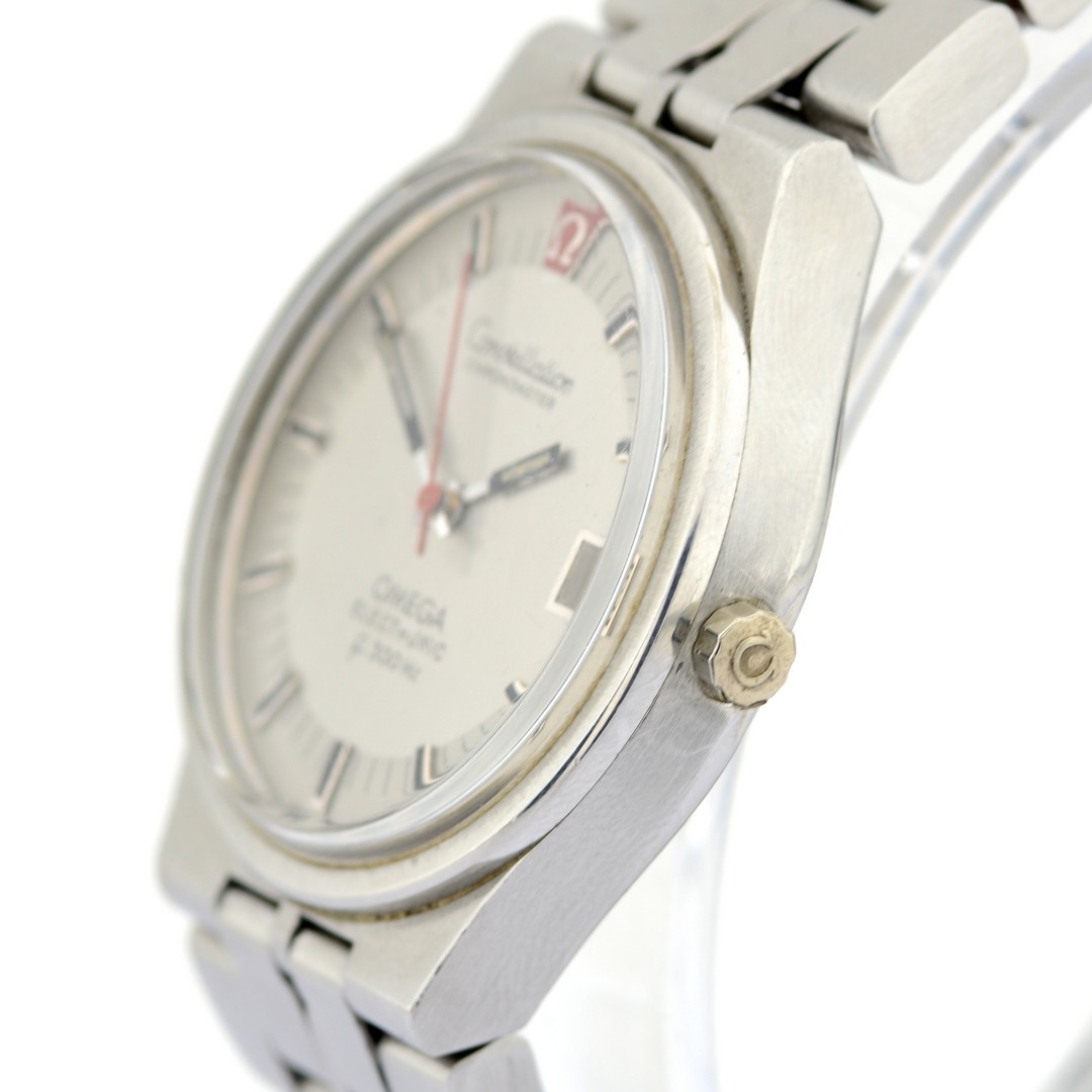 Omega / Constellation Chronometer Electronic f300Hz Date 36 mm - Gentlemen's Steel Wristwatch - Bild 2 aus 6