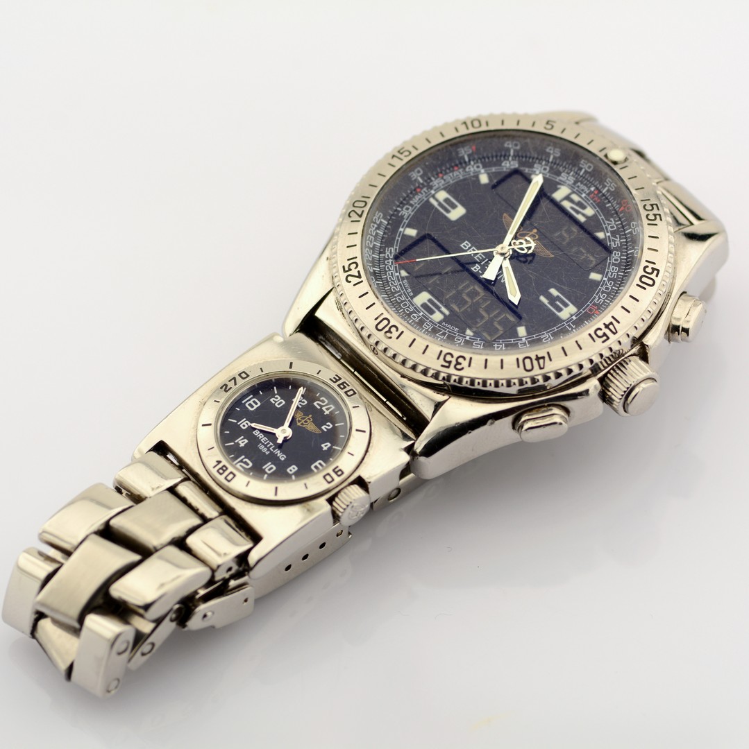 Breitling / A68362 B-1 With UTC Module - Gentlemen's Steel Wristwatch - Image 10 of 12