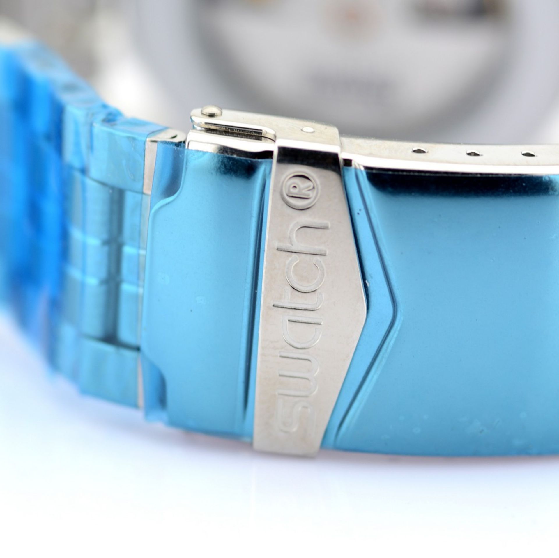 Swatch / Diaphane Irony Automatic - (Unworn) Unisex Steel Wrist Watch - Image 6 of 8