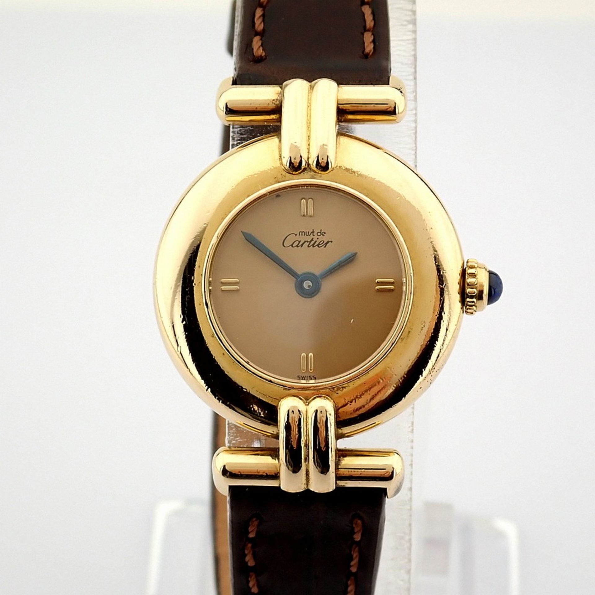 Cartier / Vermeil - Lady's Silver Wristwatch - Image 11 of 12