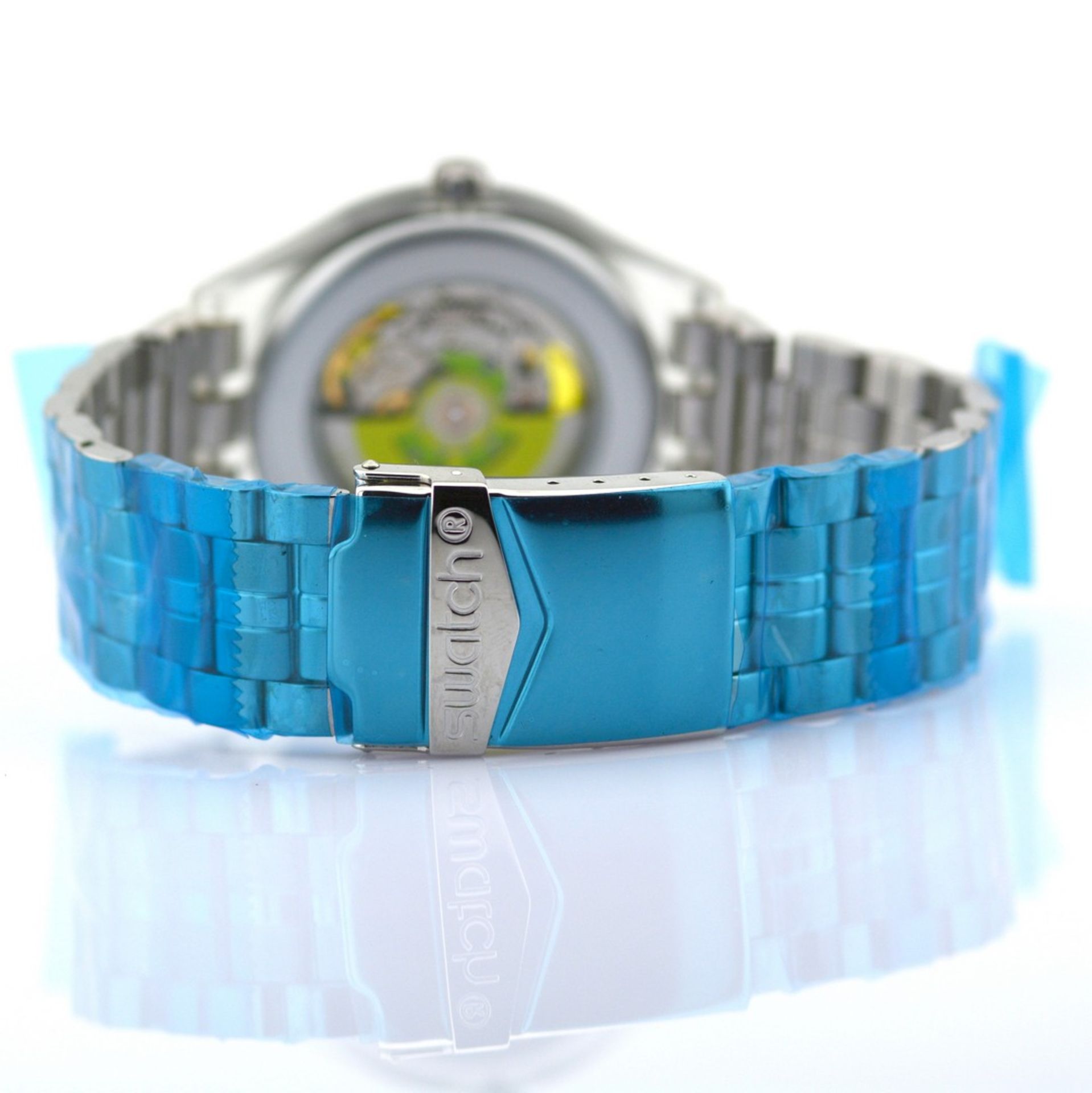 Swatch / Diaphane Irony Automatic - (Unworn) Unisex Steel Wrist Watch - Image 6 of 6