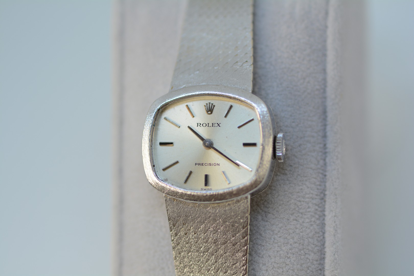 Rolex / Precision - Lady's White Gold Wristwatch - Image 6 of 13