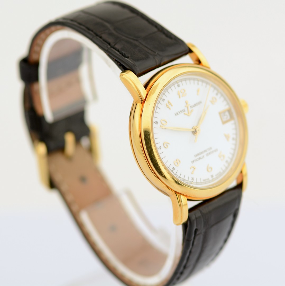Ulysse Nardin / San Marco Auto. Chronometer 18K - Lady's Yellow Gold Wristwatch - Image 3 of 8